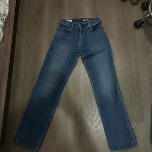 Women’s Blue Straight-Leg Jeans by